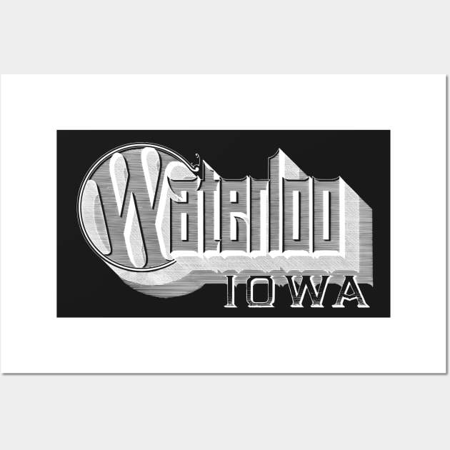 Vintage Waterloo, IA Wall Art by DonDota